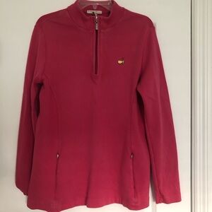 The Masters Pink Half Zip